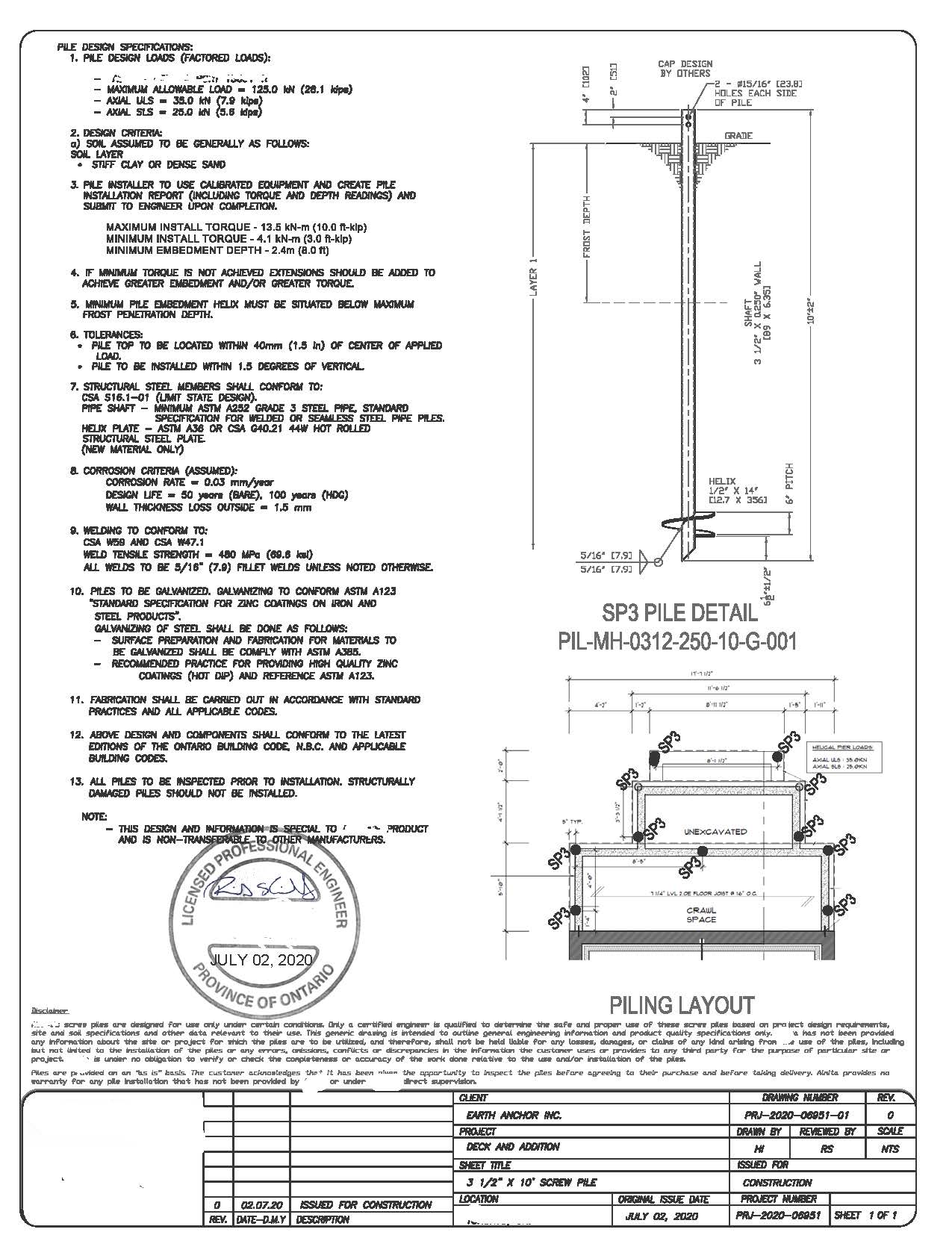 Earth Anchor | Helical Pile Installations in Toronto & Ontario
